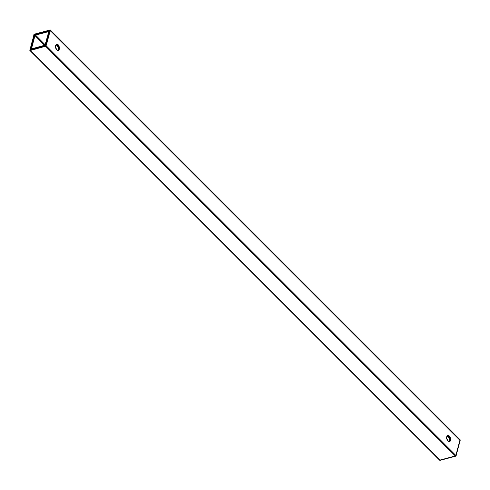 K2 Systems - TILTUP VENTO BRACE 558 — TiltUp Vento Strebe 558 mm (2003268)