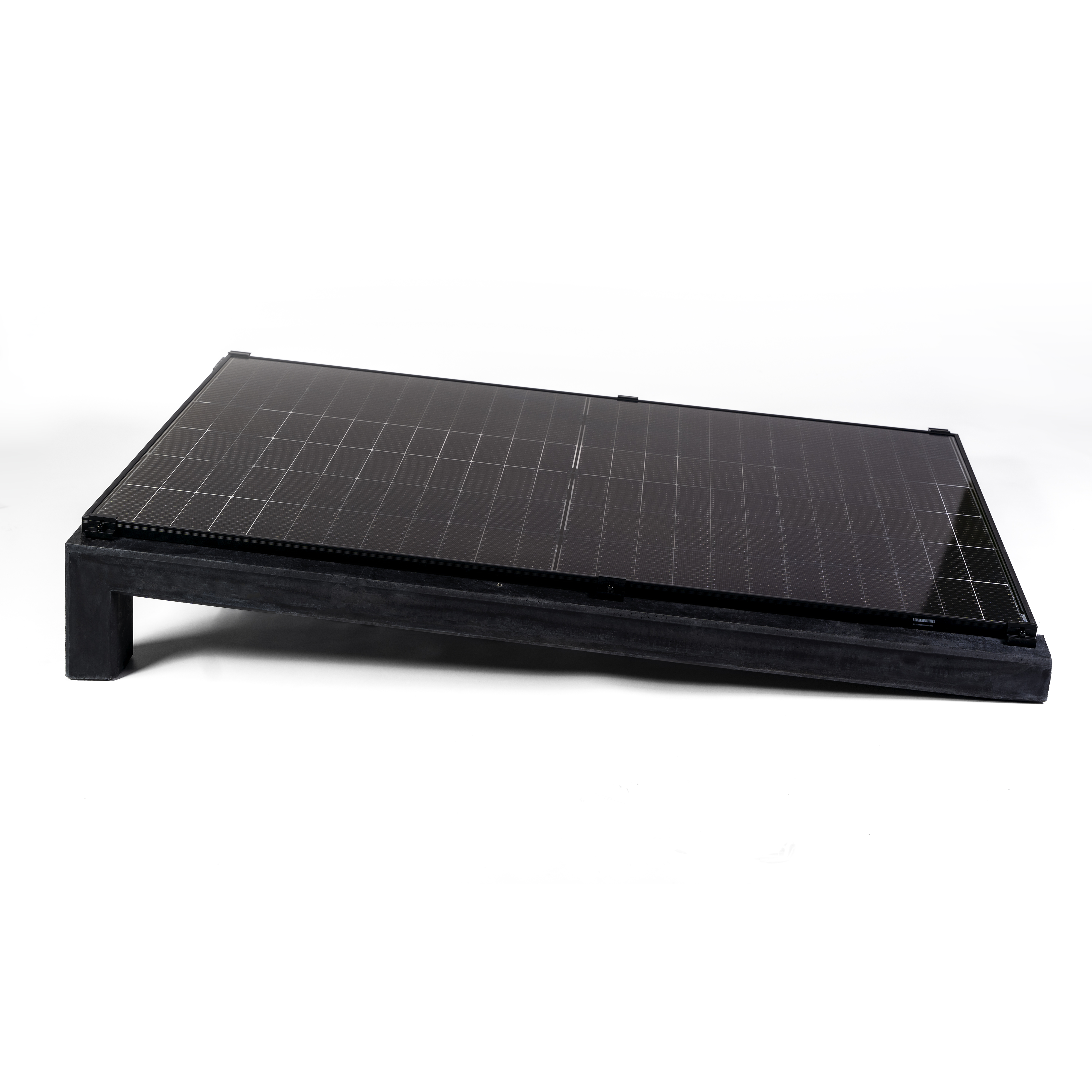 Wattstone 6° Anthrazit — PV-Aufständerung aus Feinbeton