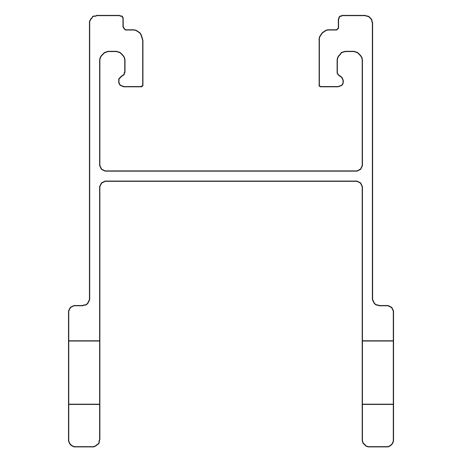 K2 Systems - TILTUP VENTO BEAM 2,36 — TiltUp Vento Obergurt 2,36 m (2003261)