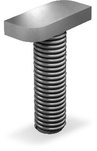K2 Systems - SP S SET M8 — Abrutschsicherung, Linsenkopfschraube + Mutter M8 ()