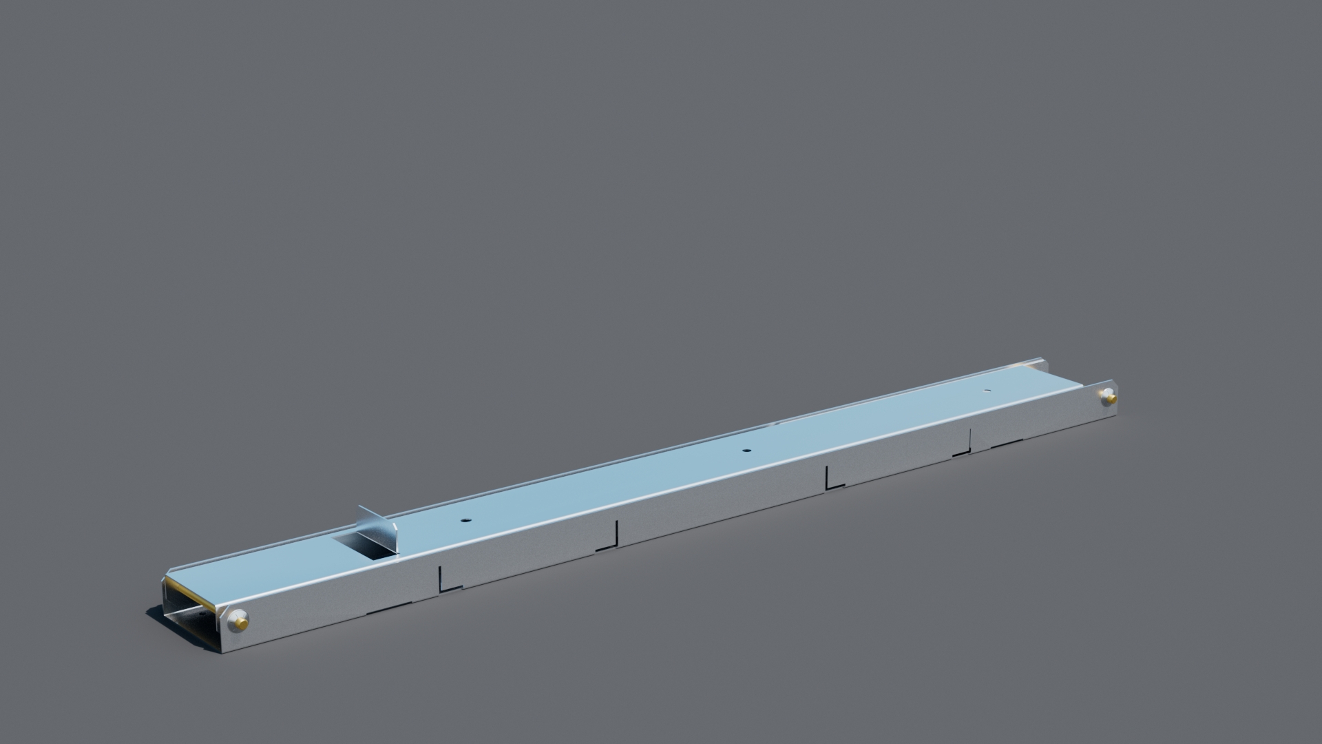 Balkonkraftwerk-Aufständerung — Flachdach  für 2 x PV-Module (hintereinander) RH 30 mm und 35 mm