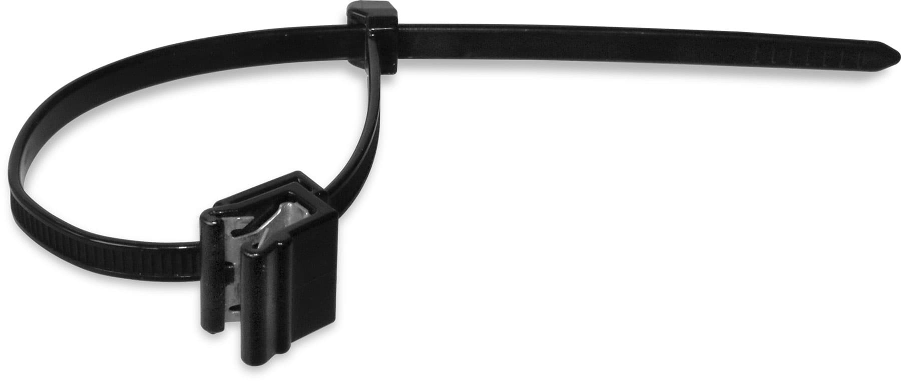 K2 Systems - Cable Manager PA66W — Kabelbinder mit Steckbefestigung (2002870)