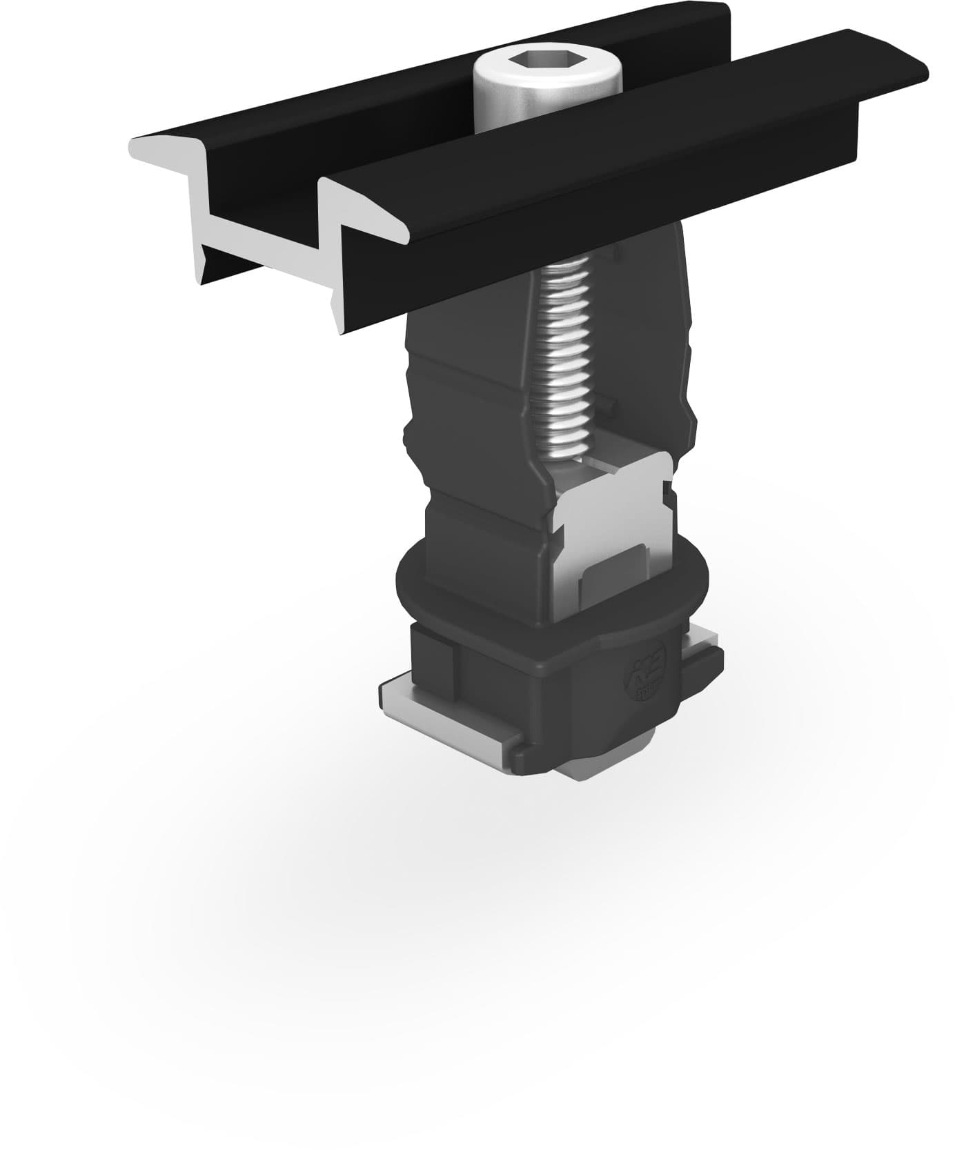 K2 Systems - MC SET Clamp 25-40 BLACK — K2 Universal Mittelklemme schwarz eloxiert (2004148)
