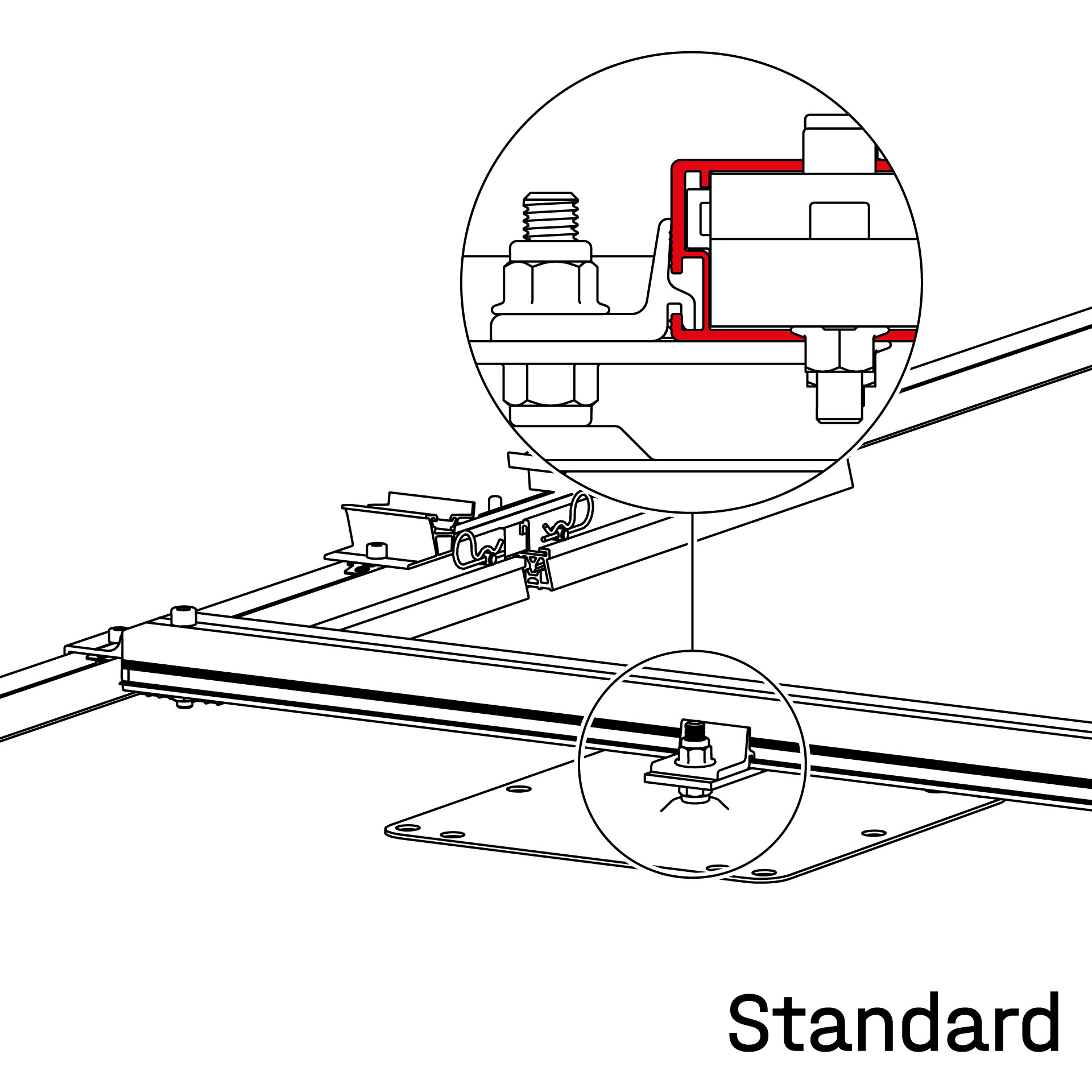 K2 Systems - Dome FixPro S — Fixierungszubehör für Dome 6 System (2003384)