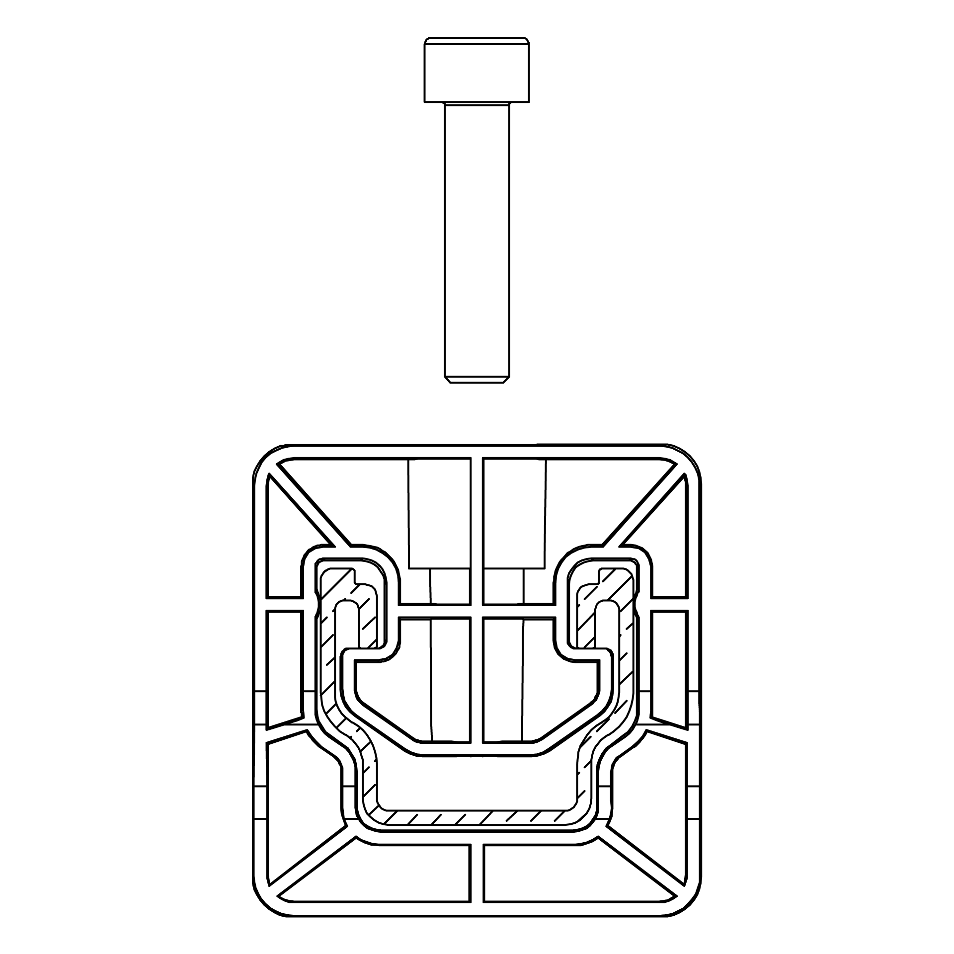 K2 Systems - Dome Speed Spacer large —  (2004129)