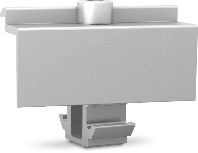 K2 Systems - EC SET DomeClamp 30-50mm SILVER Universal — Endklemmen-Set Dome 6 (2002559)