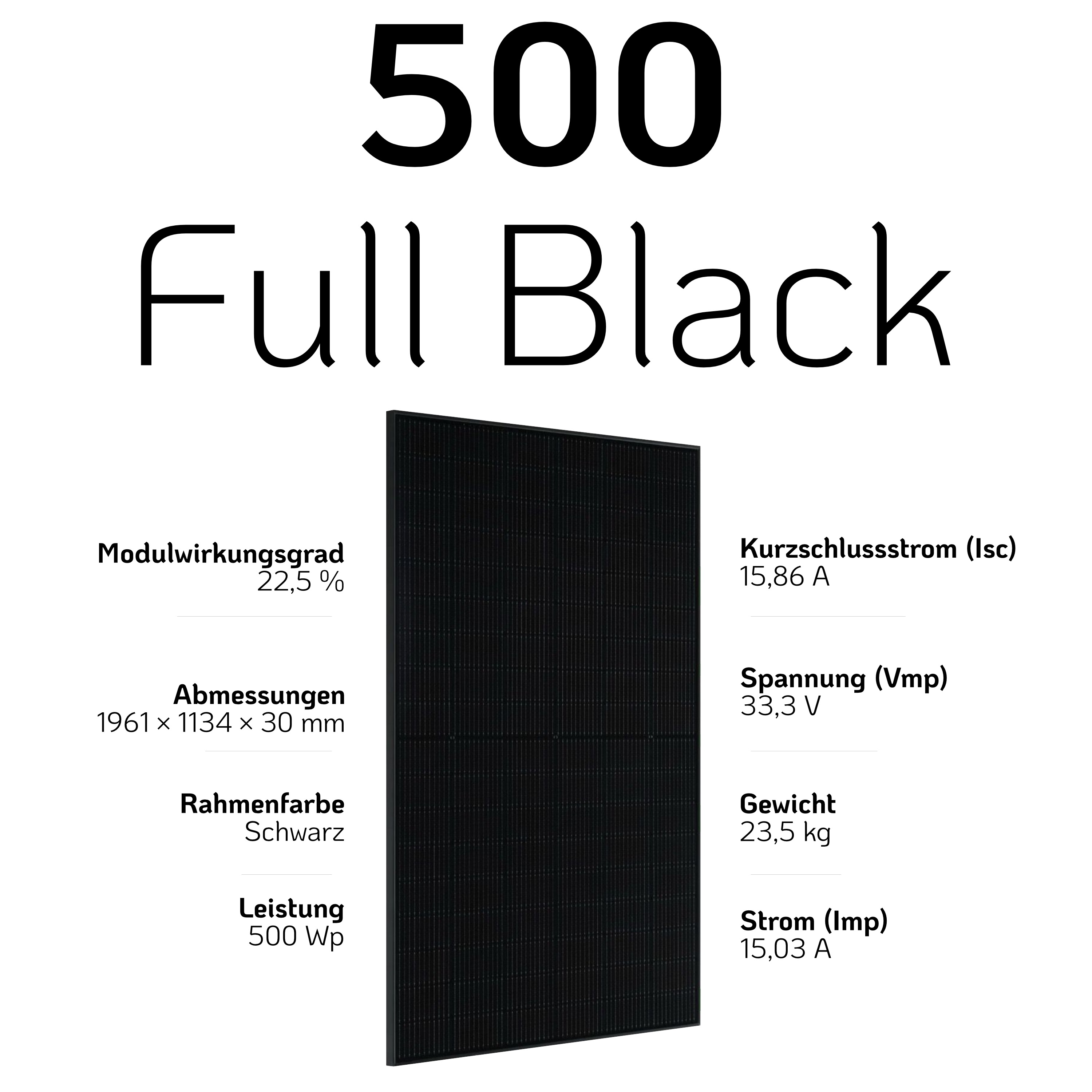 Anker Solix Solarbank 3 Pro Set 4000 Wp — 500 Wp (Full Black) / 8 Module / 16,1 kWh / mit Anker Smart Meter