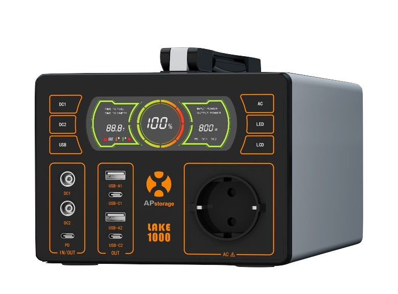 APstorage LAKE1000 — Mobiler Batteriespeicher