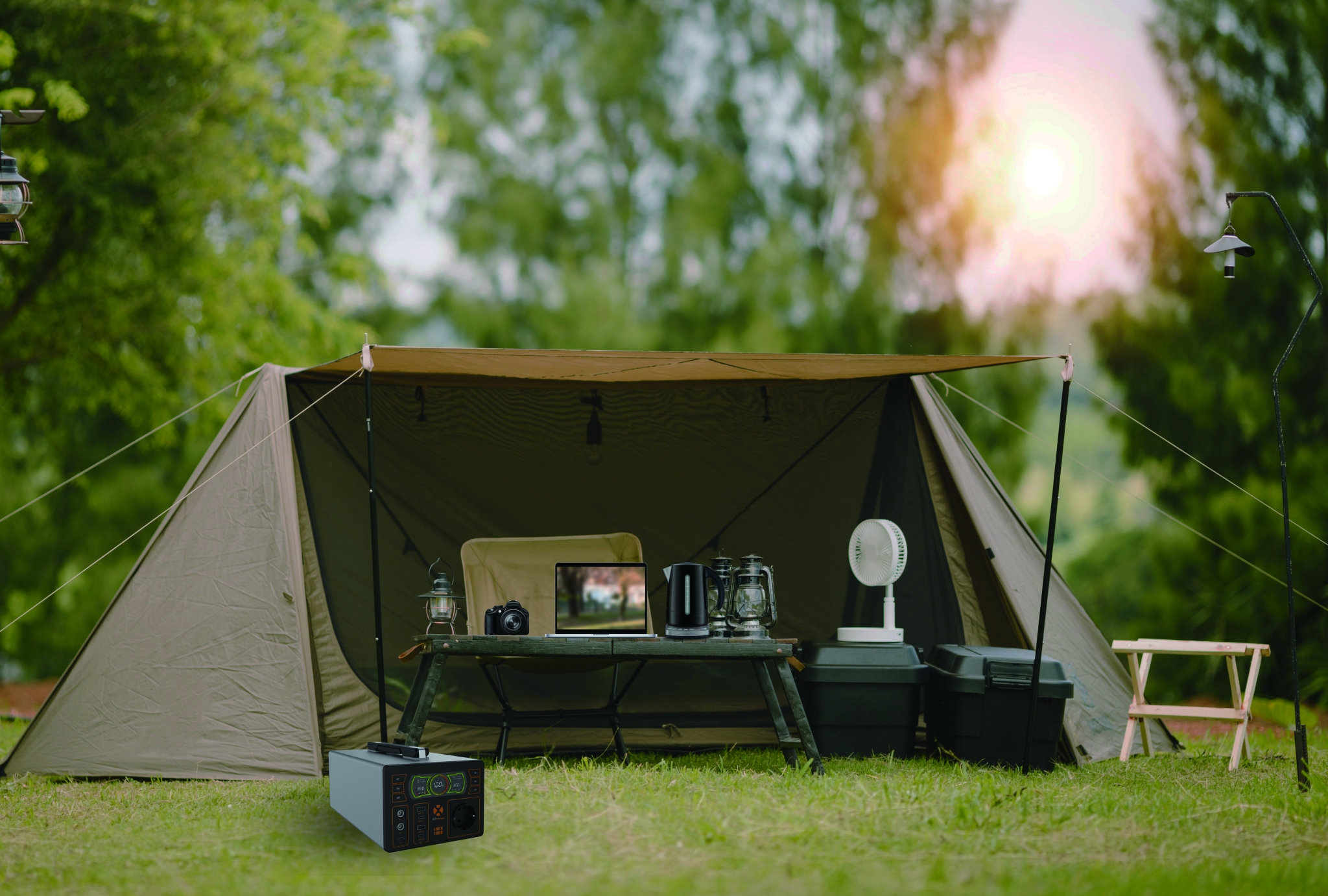 APstorage LAKE1000 — Mobiler Batteriespeicher