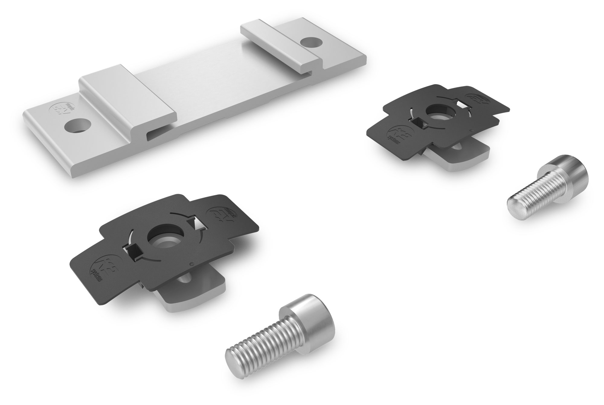 K2 Systems - InsertionRail 2.0 Kreuzverbinder — Verbinder Basisschiene - Insertion Rail 2.0 (2004374)